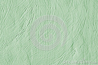 Light green background. Abstract painted wall Stock Photo