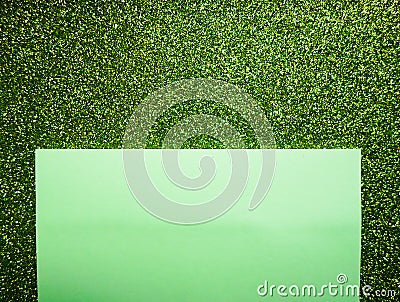 Abstract green background and green paper, place for writing, old vintage texture Stock Photo