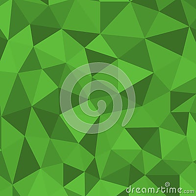 light green polygonal abstract watercolor texture geometric pattern with color triangle Stock Photo