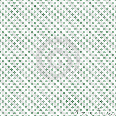 Light Green and White Small Polka Dots Pattern Repeat Background Stock Photo