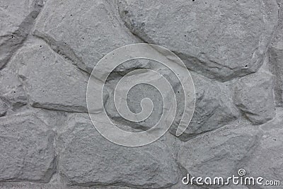 Light grey concrete slab with extruded pattern Stock Photo