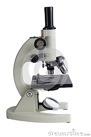 Light microscope Stock Photo