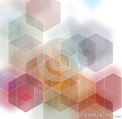 Light Multicolor abstract textured polygonal background. Vector blurry triangle design. Vector Illustration