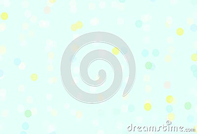 Light Multicolor vector texture with colored snowflakes. Vector Illustration