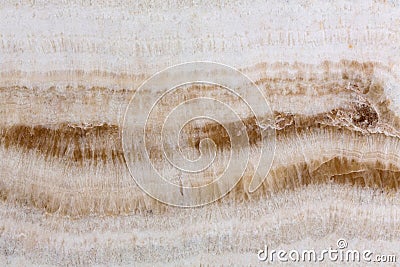 Light onyx texture with middle brown line. Stock Photo