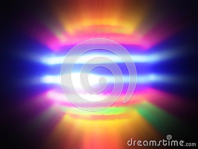 Light Orb Blur Spin Stock Photo