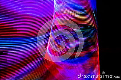 Light painting abstract background. Stock Photo