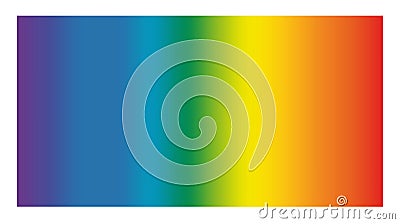 Light spectrum color isolated. Electromagnetic wavelength radiation prism line, visible spectrum. Retro design element. Vector Illustration