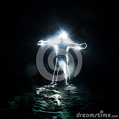 Light spirit Stock Photo