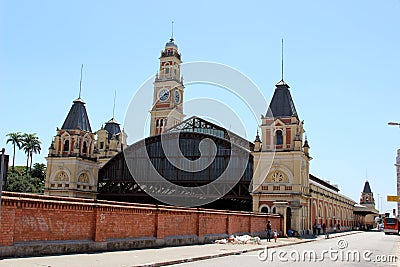 Light Station sao paulo Brazil Stock Photo