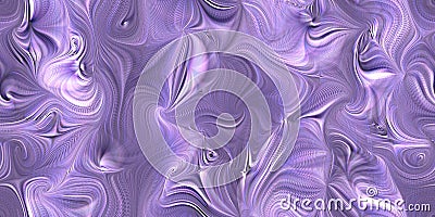 Light violet mystic twirls. Seamless mystery vibrating turning background texture Stock Photo