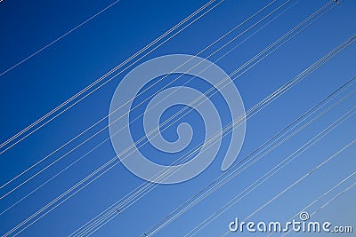 Light Wires Stock Photo