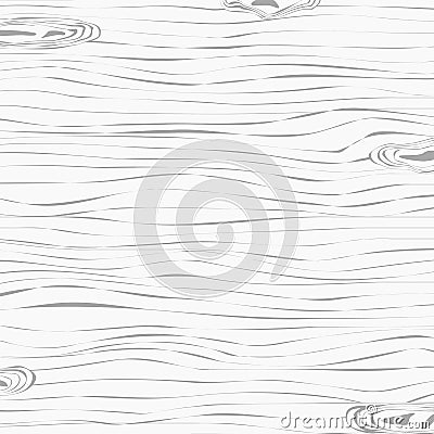 Light wooden cutting board or table deck. Wood texture Vector Illustration