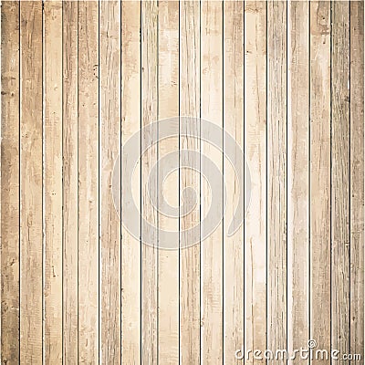 Light wooden texture with vertical planks. Vector Vector Illustration