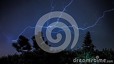 Lightening Stock Photo