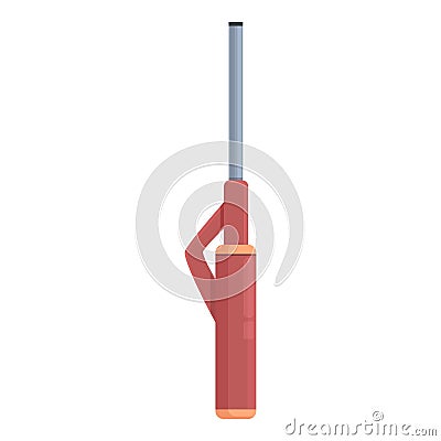 Lighter tool icon cartoon vector. Cigar smoke Vector Illustration