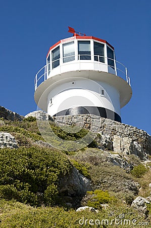 Lighthouse Cape of Good Hope, S.A Stock Photo