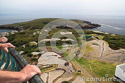 From Lighthouse, Montague Island Stock Photo