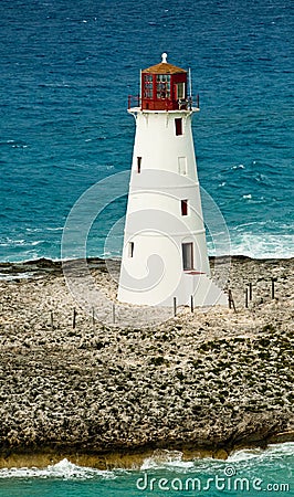 The Lighthouse in Nassau Stock Photo