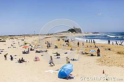 Lighthouse - Newcastle Australia Editorial Stock Photo