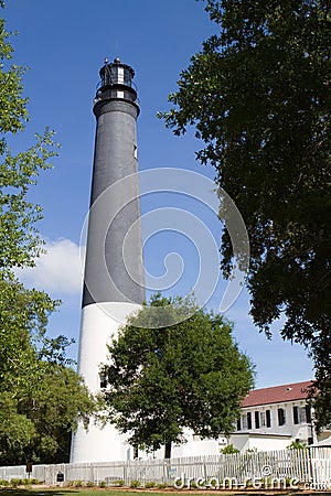 Lighthouse Pensacola Stock Photo