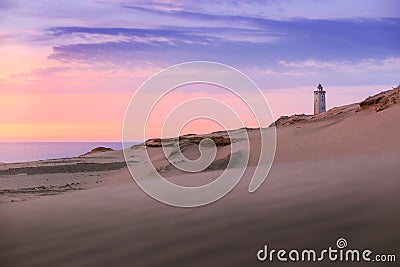 Rubjerg Knude Lighthouse Stock Photo