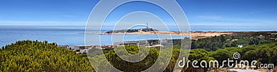 Lighthouses Cabo Trafalgar Stock Photo