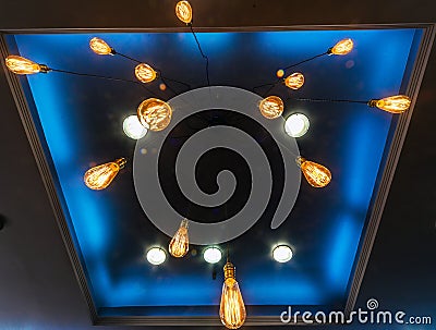 Lighting decor Stock Photo