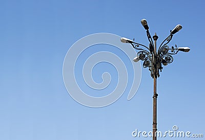 Lighting pole Stock Photo