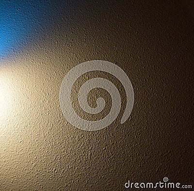 Lighting and texture blue and gold Stock Photo