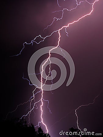 Lightning 4 Stock Photo