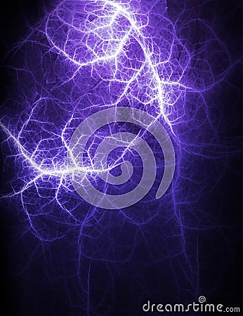 Lightning abstract Stock Photo