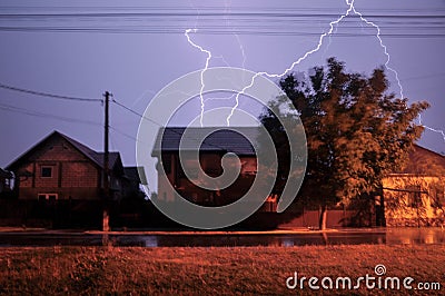 Lightning Stock Photo