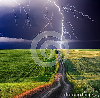 Lightning Stock Photo