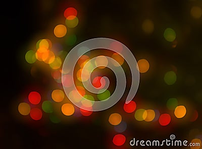 lights blurred background Stock Photo