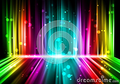 Lights Colorful background Stock Photo