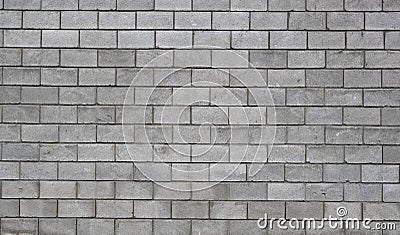 Lightweight concrete block foamed texture. Background texture of white Lightweight Concrete block, raw material for Stock Photo