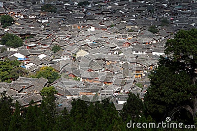 Lijiang panorama Stock Photo