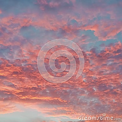 like fire in the sky Stock Photo