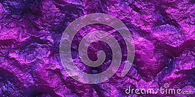 Lilac Metallic Ore Sparkles Backdrop Stock Photo