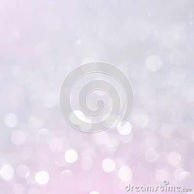 Lilac and pink ,blurred bokeh background, glitter, holiday, whit Stock Photo