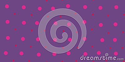 Lilac Purple Dots Pattern Background. Stock Photo