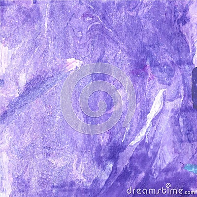 Lilac watercolor texture background Cartoon Illustration