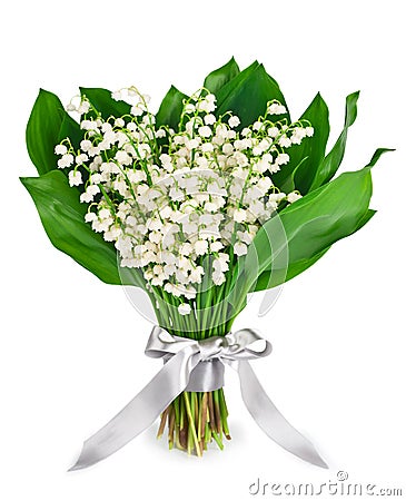 Lilies of the valley Stock Photo