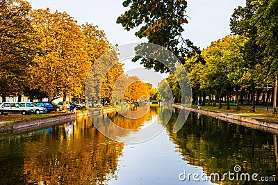 Lille autumn scene Stock Photo