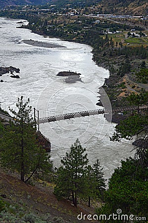 Lillooet and Fraser River, British Columbia, Canada 3 Stock Photo