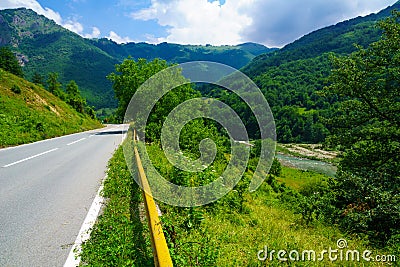 Lim River landscape Stock Photo