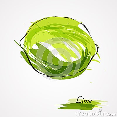 Lime fruit Stock Photo