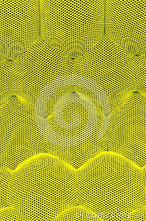 Lime nylon texture designed as net Stock Photo