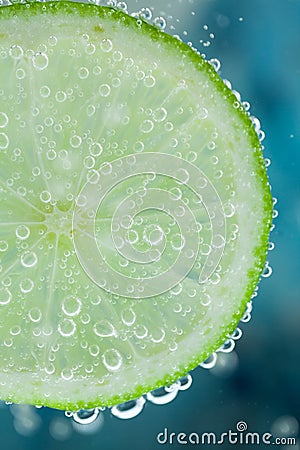 Lime refresher concept Stock Photo